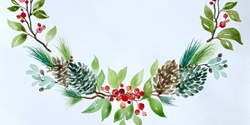Banner image for Christmas Wreath Watercolour 