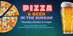 Banner image for Pizza and Beer in the Sukkah