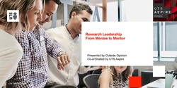 Banner image for Research Leadership: From Mentee to Mentor