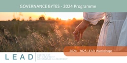 Banner image for Governance Bytes Workshop Series 2024 - 2025