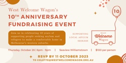 Banner image for West Welcome Wagon's 10th Anniversary Fundraising Event