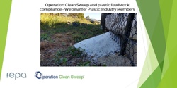 Banner image for Operation Clean Sweep and plastic feedstock compliance - Webinar for Plastic Industry Members