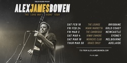 Banner image for Alex James Bowen - 'Long Way Home' Tour [SYD]