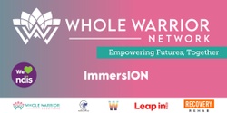 Banner image for Western Sydney Whole Warrior Network ImmersION - professional disability networking luncheon June 2023