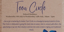 Banner image for Teen Circle Winter Holidays Wed 12th July