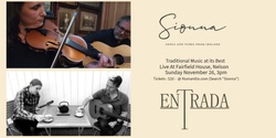 Banner image for Sionna & Entrada Live at Fairfield House, Nelson