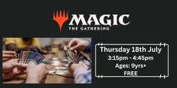 Banner image for Magic The Gathering