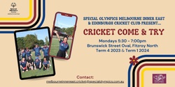 Banner image for Special Olympics MIE 23/24 Cricket Season Come & Try