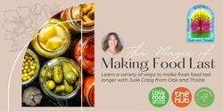 Banner image for Making Food Last