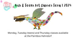 Banner image for Arty Types kids art classes Term 1 2024