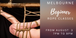 Banner image for August Beginner Rope classes - Peer Rope Melbourne