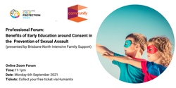 Banner image for Benefits of Early Education around Consent  in the Prevention of Sexual Assault 