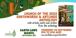 Banner image for Launch of the 2022 Earthwords & Artlings Anthology