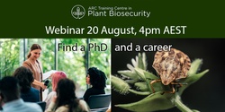 Banner image for PhD Opportunities in Plant Biosecurity, Health and Entomology