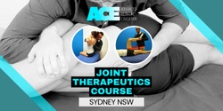 Banner image for Joint Therapeutics Course - (Sydney NSW)