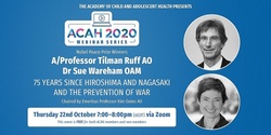 Banner image for A/Prof Tilman Ruff AO & Dr Sue Wareham OAM - 75 Years Since Hiroshima and Nagasaki and the Prevention of War