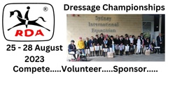 Banner image for 2023 RDA(NSW) Dressage Championships and Gymkahna Gala 
