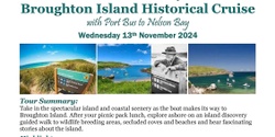 Banner image for Broughton Island Historical Cruise
