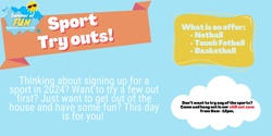 Banner image for Come and try! - Netball - Session 2