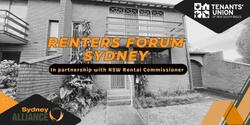 Banner image for Renters Forum- Sydney 