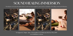Banner image for Sound Healing Immersion 