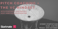 Banner image for Startmate Pitch Coaching