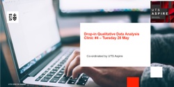 Banner image for Drop-in Qualitative Data Analysis Clinic #4