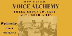 Banner image for VOICE ALCHEMY - 4 WEEK GROUP JOURNEY- EVENING SESSION - BYRON BAY INDUSTRIAL - JUNE 12-JULY3