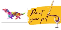 Banner image for Paint your Pet ~ Paint & Sip | Outpour Studio, Berwick