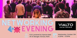 Banner image for Spacecubed Networking Evening, featuring Vialto Partners