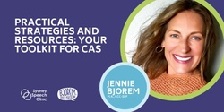 Banner image for Jennie Bjorem - Practical Strategies and Resources: Your Toolkit for CAS - Perth