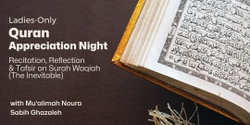 Banner image for Sisters Qur’an Appreciation Night 