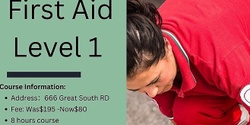 Banner image for St Johns First Aid Level 1
