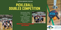 Banner image for Leeton Indoor Stadium Pickleball Competition 