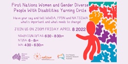 Banner image for First Nations Women & Gender Diverse People With Disabilities Yarning Circle