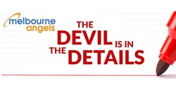 Banner image for Masterclass #5 - Due Diligence: The Devil In The Details - for Founders & Investors