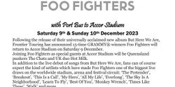 Banner image for  Foo Fighters