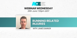 Banner image for Running related injuries - with James Barker