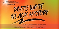 Banner image for Poets Write Black History
