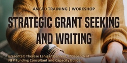 Banner image for Strategic Grant Seeking and Writing workshop