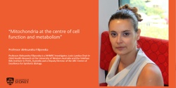 Banner image for SOMS and CPC Biology Domain Seminar with Professor Aleksandra Filipovska 