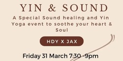 Banner image for Yin & Sound