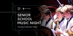 2021 Senior School Music Night