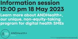 Banner image for ANDHealth+ Information Session for Applicants #1