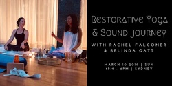 Banner image for An afternoon of restorative yoga and sound healing