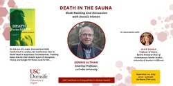 Banner image for "Death in the Sauna" Book Reading and Discussion with Dennis Altman