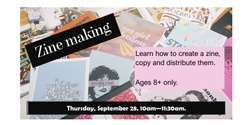 Banner image for Zine Making at Lismore Children’s Library