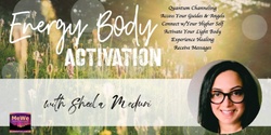 Banner image for Energy Body Activation, A New Modality with Sheela Meduri before the MeWe Fair in Seattle 7/28/24