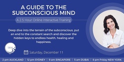 Banner image for A GUIDE TO THE SUBCONSCIOUS MIND