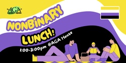 Banner image for Non-binary Lunch: International Non-Binary People's Day - July